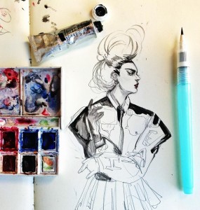 Interview with fashion illustrator Connie Lim