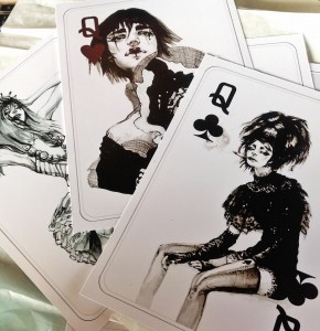 Interview with fashion illustrator Connie Lim - Fashion playing cards