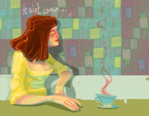 Greece illustration by Katerina Pantela