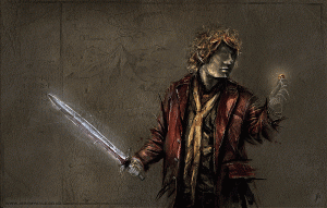 The Hobbit illustration by Jeremy Kyle