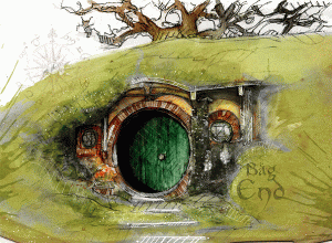 The Hobbit illustration by Jeremy Kyle