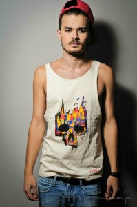 Cool hand-painted T-shirts by Troix Tone - Interview with Adrian Simion