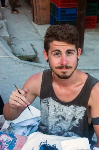 Cool hand-painted T-shirts by Troix Tone - Interview with Adrian Simion