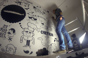 Lienke Raben's doodle-ish illustrations