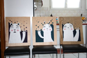 You mentioned earlier that you get your inspiration from other artists, too. Any examples? Every week I discover new crazy talent illustrators and artists. But to name a few that I really admire: Pat Perry, Michael Sieben, Dulk, Barry McGee, Doze Green, Alexone, Jeanspecial, Niark1, OS Gemeos, Nate Williams, Greg «Craola» Simkins, Interesni kazki, Rebecca Dautremer, Shaun Tan, Bernard Buffet, Goya, Da Vinci, Daumier, JJ Grandville, Jim Flora, Modigliani, Picasso, Dali, Magritte, Bosh, Van Gogh, Klimt, and so many more!