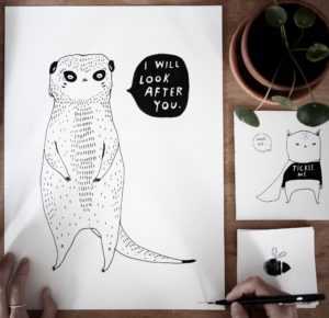 Interview With Maja Säfström: Drawing animals gives you so much freedom
