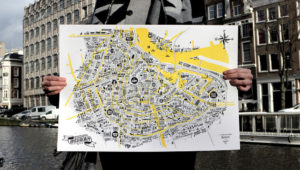 Interview with Lienke Raben - The "Great Places Of Amsterdam" map is also a reflection of places I like