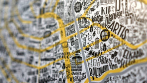 Interview with Lienke Raben - The "Great Places Of Amsterdam" map is also a reflection of places I like