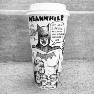 Interview with Josh Hara: I hope my coffee illustrations don't come to life