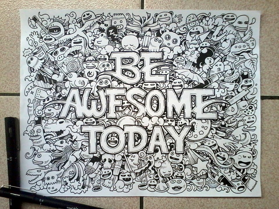 Kerby Rosanes : Illustrator : Portfolio - Doodle Invasion