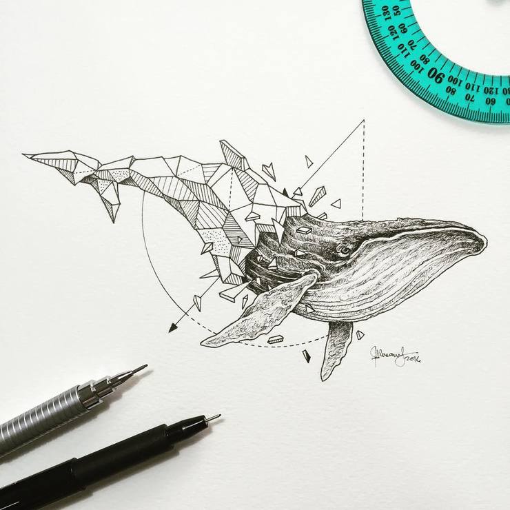 Beautifully Detailed Pen Doodles By Artist Kerby Rosanes