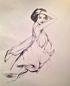 Interview with fashion illustrator and art director Marie Chapuis