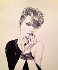 Interview with fashion illustrator and art director Marie Chapuis
