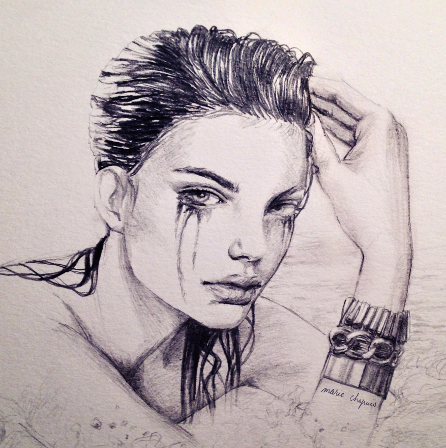  Interview with fashion illustrator and art director Marie Chapuis