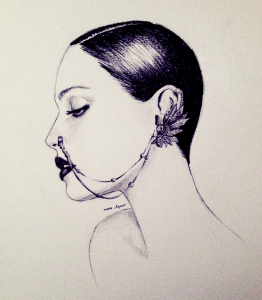 Interview with fashion illustrator and art director Marie Chapuis